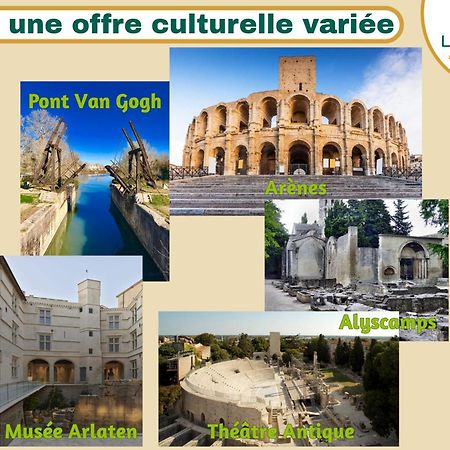 فيلا Mas Des Cypres, Clim - Jardin En Camargue آرْلْ المظهر الخارجي الصورة